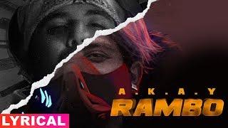 Rambo (Lyrical) | A-Kay | Western Penduz | Latest Punjabi Songs 2019 | Speed Records