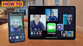 FaceTime tips and tricks including setup and Animoji heads