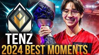 THE BEST MOMENTS OF TENZ IN 2024  - Valorant Montage