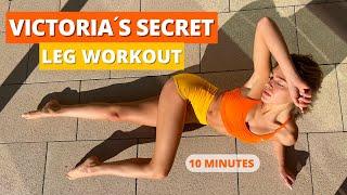 10 MIN. VICTORIA'S SECRET LEGS WORKOUT | Lose Inner Thigh Fat