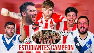 Estudiantes 3 Velez 0 | Reacciones de Amigos | Trofeo de Campeones 2024