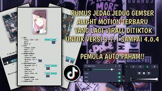 TUTORIAL FORMULA JEDAG JEDUG ALIGJT MOTION | THE LATEST JJ AM EFFECT FORMULA GESTER TILE