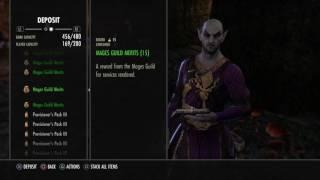 ESO Glitch: bank ui error when locking