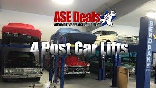 BendPak HD9 4 Post Car Lift ASEDeals Video