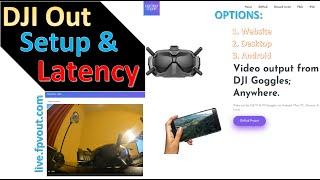 DJI Video Out | Setup and Latency Testing