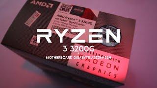 Unboxing Ryzen 3 3200G + Motherboard Gigabyte A320M S2H