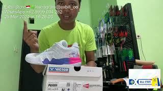 Exbill sepatu bulutangkis VICTOR P8500 ll terbaru 2024 badminton shoes putih