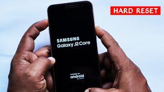 Samsung Galaxy J2 Core : Hard Reset or Screen Unlock with Easy Trick