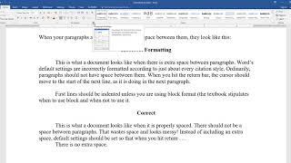 How to Change Word Default Paragraph Settings