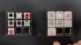 Kailh Switches Sound Comparison Test