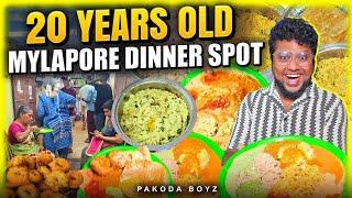 பலவகை சட்னியுடன் பட்டயகெளப்பும் MYLAPORE Ganesh Bhavan | Tamil Food Review | Pakoda Boyz