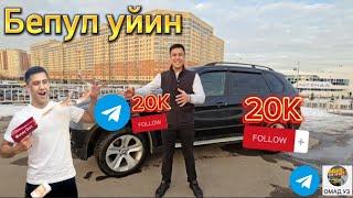 БЕПУЛ УЙИНБесплатно розыгрышХАММАГА СРОЧНО КУРИНГ ‼️ Сола сол #Azizbekomaduz