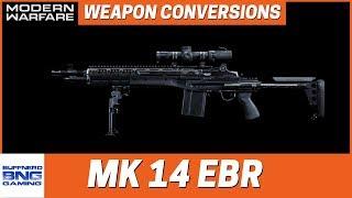 MK 14 EBR Mod 0 Weapon Conversion - Call Of Duty Modern Warfare