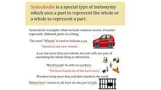 Metonymy, Synecdoche & Metalepsis