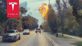 TESLA CAUGHT ELECTRIC EXPLOSION