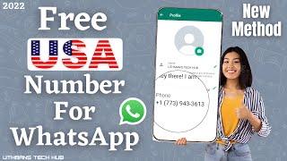 How To Get Free USA  Number For  WhatsApp Verification 2023