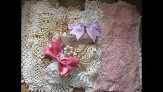 Vintage Play Kit - Heaps of goodies like Appliques, Doilies - jennings644 - Teacher of All Crafts