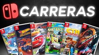  12 Mejores JUEGOS de CARRERAS para NINTENDO SWITCH