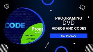 Programing DVD - Videos and all programing codes - Education DVD - Intro - Programiner