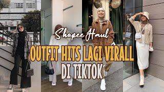 SHOPEE HAUL | SPILL OUTFIT HIJAB Part 4 | Inspirasi Terbaru outfit Pantai Ala Tiktok