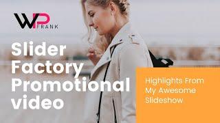 Slider Factory Layout One Promotion | Promotion Video | Wpfrank | Slider Factory |