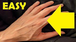 how to get veiny hands fast in 3 minutes