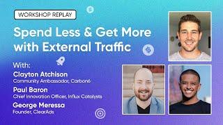 PixelMe Workshop: Spend Less and Get More with External Traffic