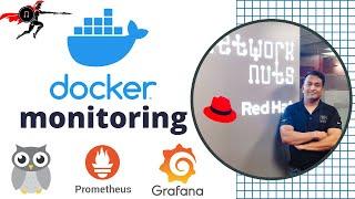 Docker Monitoring using cAdvisor Prometheus & Grafana