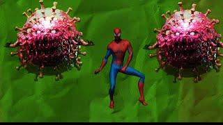 Wrong Heads Top Superheroesㅣ슈퍼히어로 그림자 맞추기 춤 댄스!ㅣ spider-man vs virus  #spiderman #dance #hulk