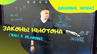 Законы Ньютона. Силы в механике.