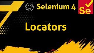 6 Selenium - Java : Locators