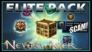 Legendary Elite Pack (7 comps) Mythic Stone of Health & 20% off Mounts! (sales advice) - Neverwinter