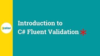 Fluent Validation C# with NUnit Test and Swagger | .Net Core | Model Validation