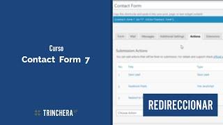 Redirigir después de envío | Contact Form 7