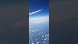 I captured this satisfying View of the sky minutes to landing in Amsterdam from Toronto #klm