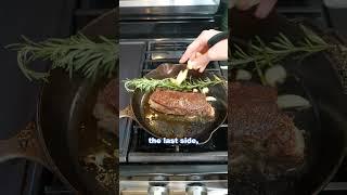 How to Cook a NY Strip Steak #recipe #steak #cheftips #cooking