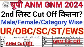 Up ANM GNM Merit list 2024 Up ANM GNM Second merit list Cut Off details ANM GNM ADMISSION 2024