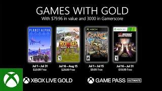 Xbox - July 2021 Games with Gold