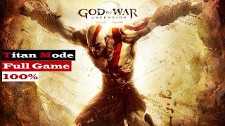 God of War: Ascension - Full Game 100% [No Damage] TITAN MODE| All Cutscenes + Ending 