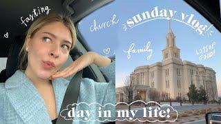 spend a sunday with me (church, fasting, family time, )