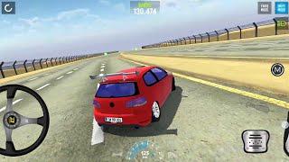 MODİFİYELİ VOLKWAGEN GOLF OTOBANDA YANLAMA / CAR PARKING 3D