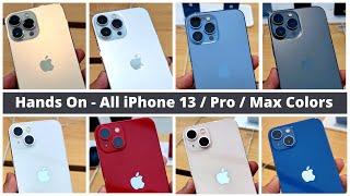 All iPhone 13 Colors - iPhone 13 / 13 Pro / 13 Pro Max