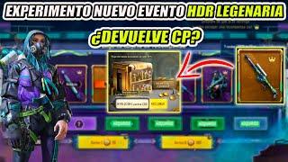 NUEVO EVENTO HDR LEGENDARIA CON EVENTO DEVOLUCIÓN DE CP COD MOBILE ELIGE TU TARJETA DE RECOMPENSA