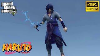 GTA 5 - Sasuke Uchiha Chidori Blade Full Powers