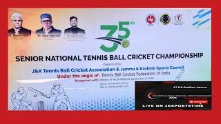 Jammu and Kashmir vs Uttar Pradesh | 35th Senior National Tennis Ball Championship Jammu