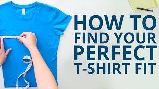 How to find your perfect t-shirt fit!