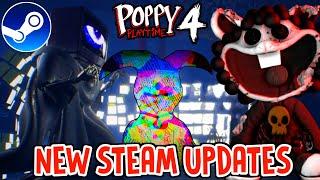 Poppy Playtime Chapter 4 - NEW UPDATE on STEAM and NEW INFORMATION on CHARACTERS NOT YET ANNOUNCED 