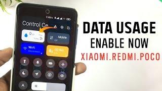 Enable Daily Data Usage In Any Xiaomi-Poco-Redmi Devices | No Root Twrp | Miui 14 New Control Centre
