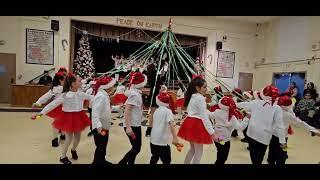 Tonatsare.  Christmas tree .  Performance by elementary school kids. #armenians #chritsmassong