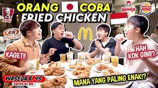 WASEDABOYS MUKBANG FRIED CHICKEN INDONESIA! MANA YANG PALING ENAK!? | INDONESIA TRIP 13